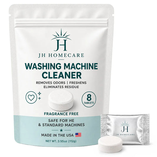 Brand New Washing Machine Cleaner Tablets – 8 Count | JH HomeCare